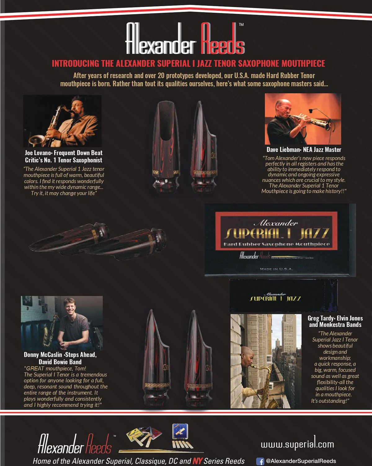 Alexander Superial I Jazz Tenor Mouthpiece - Image 5