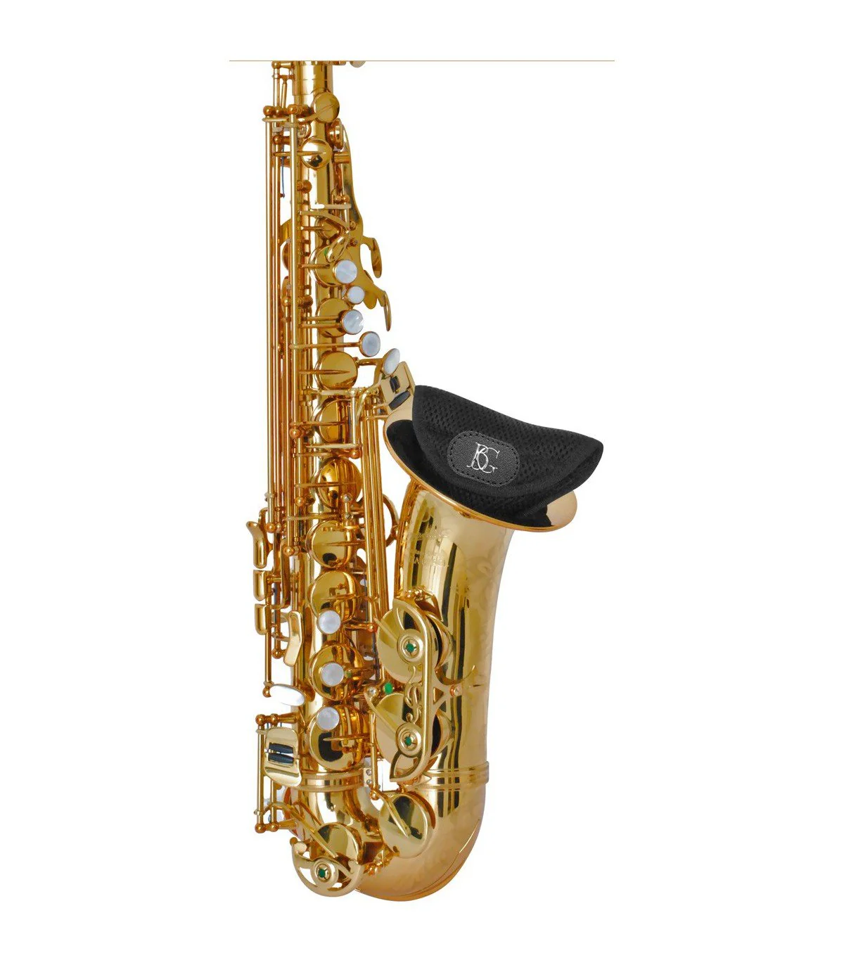 BG France Padded Saxophone Neck and Mouthpiece Pouch - Tenor/Baritone PT1 - Image 4