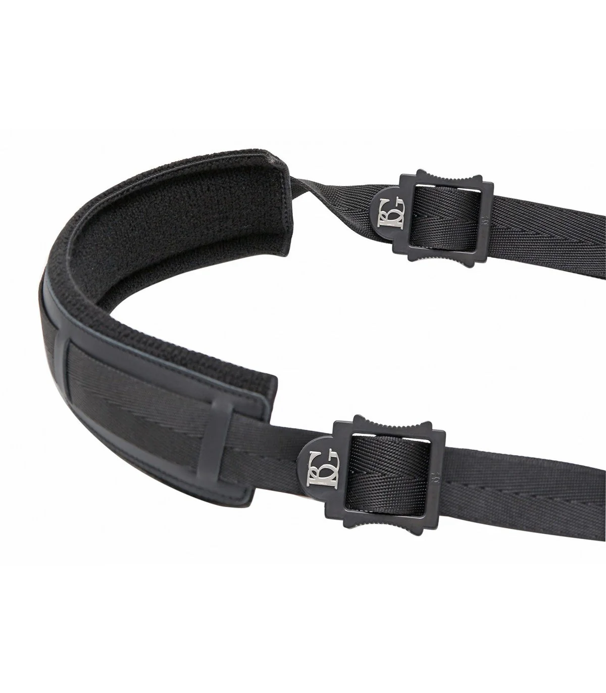 BG Leather Saxophone Shoulder Strap with Metal Hook - Image 3