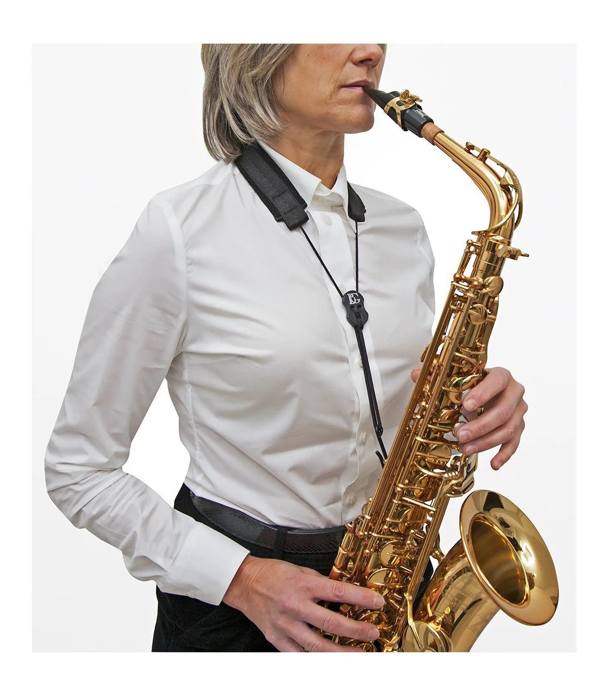BG Nylon Padded Saxophone Strap