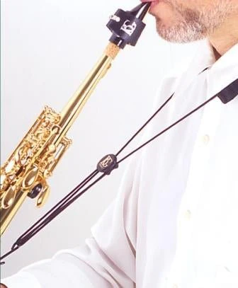 BG Nylon Padded Saxophone Strap - Image 3