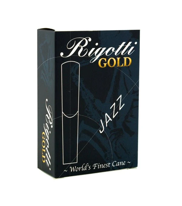 Rigotti Gold - Jazz Cut - Alto Saxophone Reeds - Box of 10