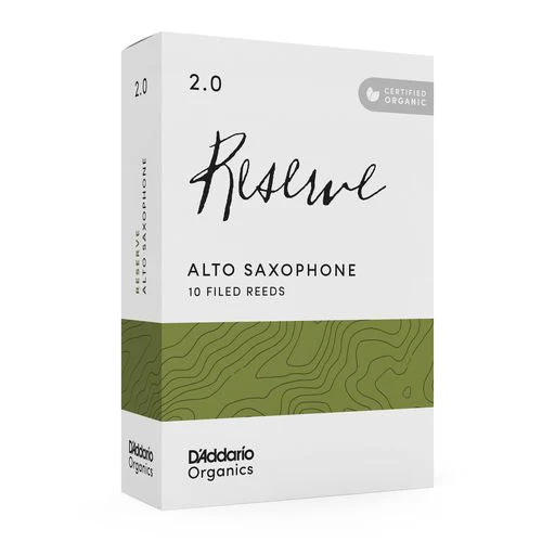 D'Addario Organic Reserve - Alto Saxophone Reeds - Box of 10 - Image 3