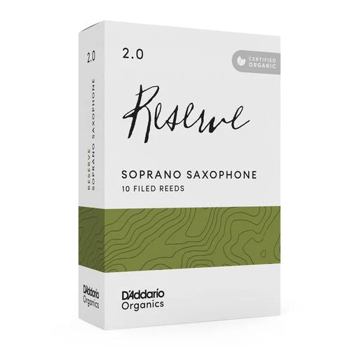 D'Addario Organic Reserve - Soprano Saxophone Reeds - Box of 10 - Image 3