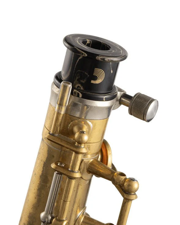 D'Addario Saxophone End Plug - Marbled Ebonite - Image 4