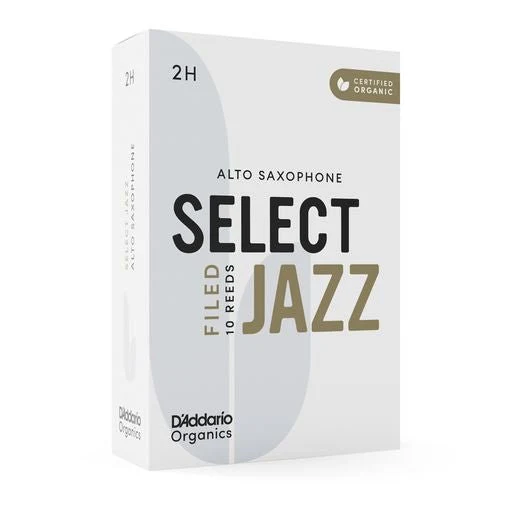 D'Addario Organic Select Jazz - Alto Saxophone Reeds - Box of 10 - Image 3