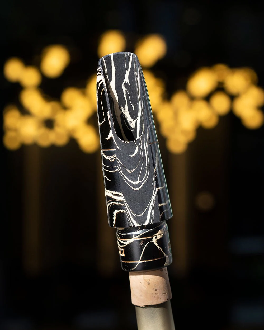 D'Addario Select Jazz Limited Edition Sandstone Marble Tenor Saxophone Mouthpiece - Image 4