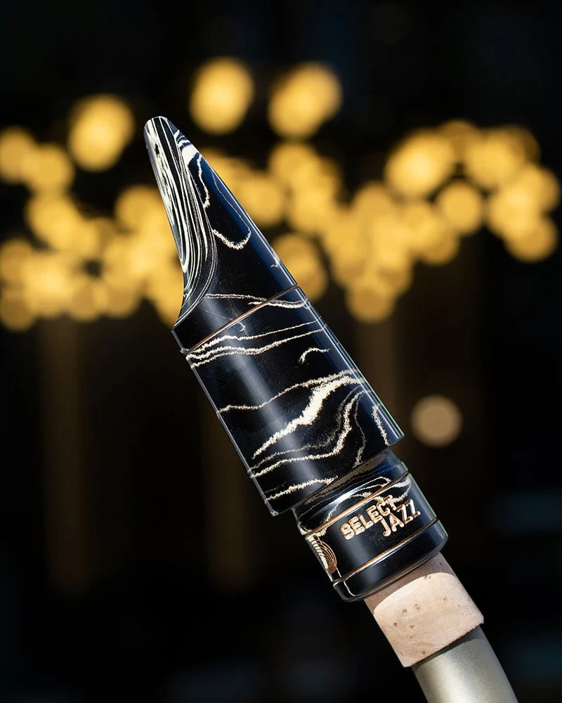 D'Addario Select Jazz Limited Edition Sandstone Marble Tenor Saxophone Mouthpiece - Image 5