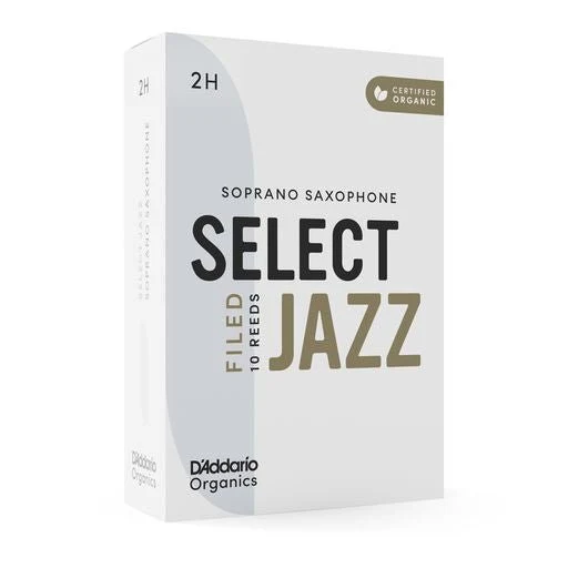 D'Addario Organic Select Jazz - Soprano Saxophone Reeds - Box of 10 - Image 3
