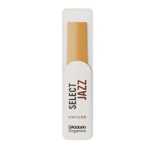 D'Addario Organic Select Jazz - Tenor Saxophone Reed - Single