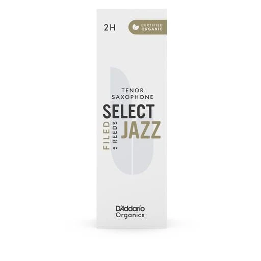 D'Addario Organic Select Jazz - Tenor Saxophone Reeds - Box of 5