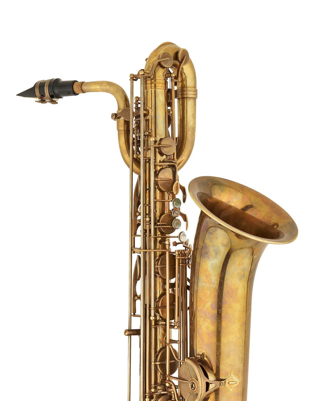 Eastman 52nd Street Baritone Saxophone - Aged Brass - Image 3