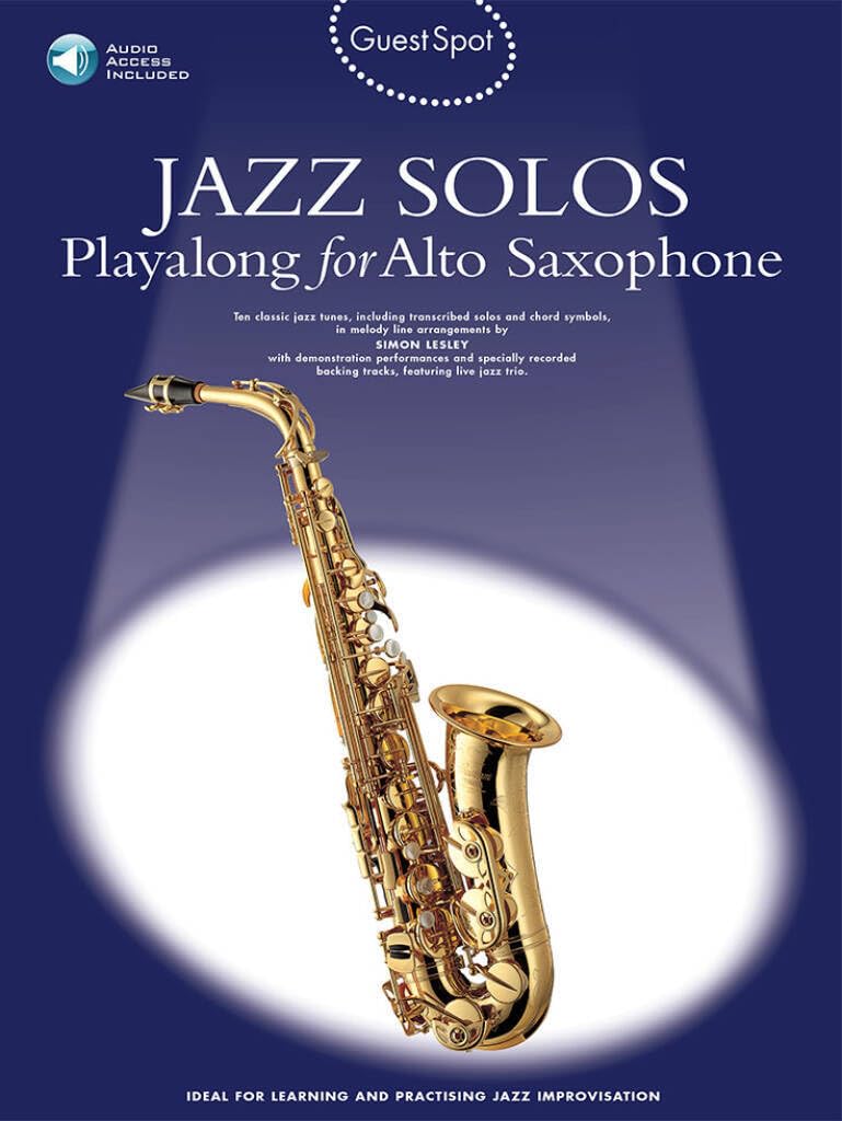 Guest Spot: Jazz Solos for Saxophone