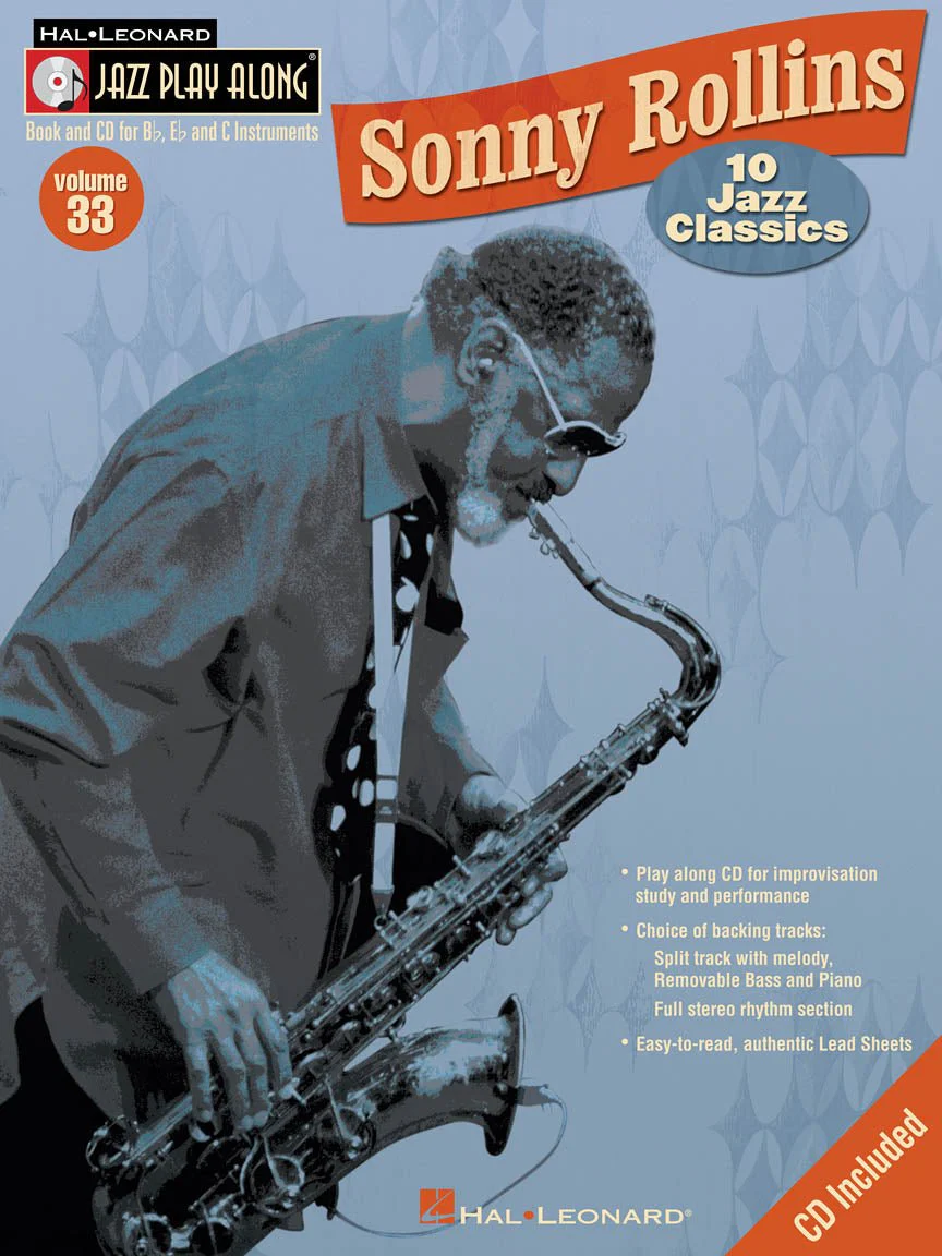 Jazz Play Along Volume 33: Sonny Rollins