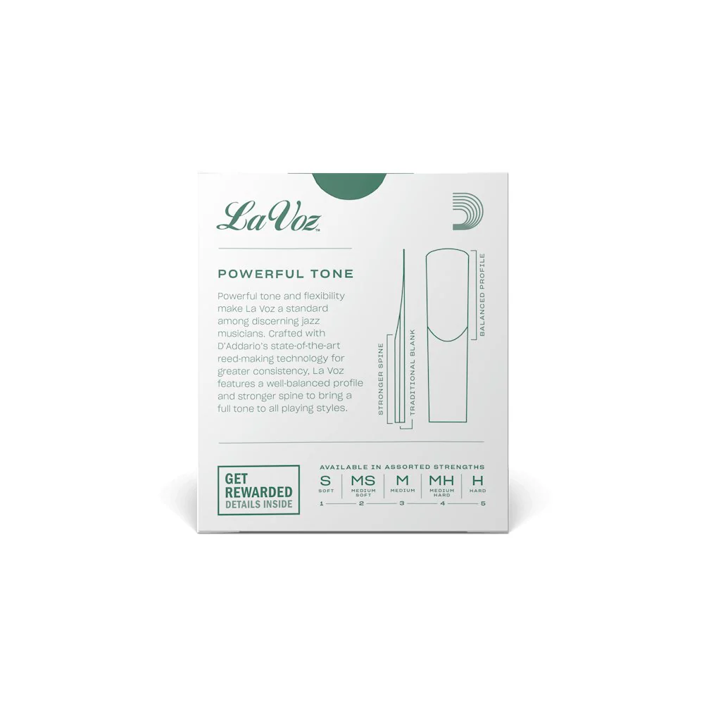La Voz - Soprano Saxophone Reeds - Box of 10 - Image 3