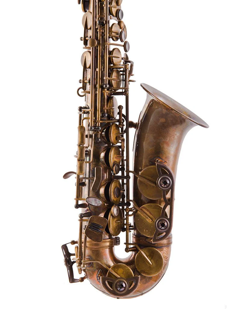 Leblanc LAS711AB Premiere Alto Saxophone - Aged Brass - Image 5