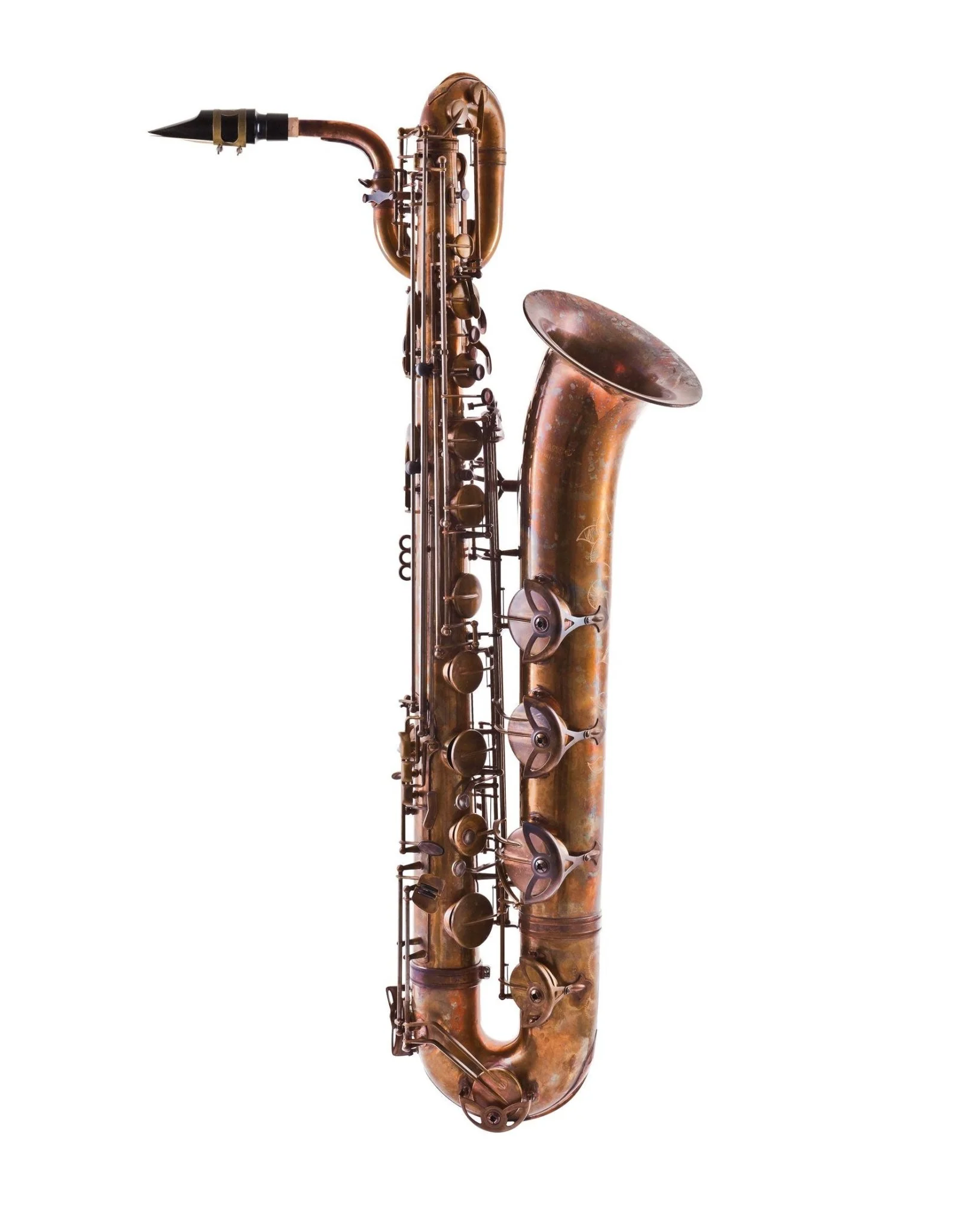 Leblanc LBS711AB Premiere Baritone Saxophone - Aged Brass