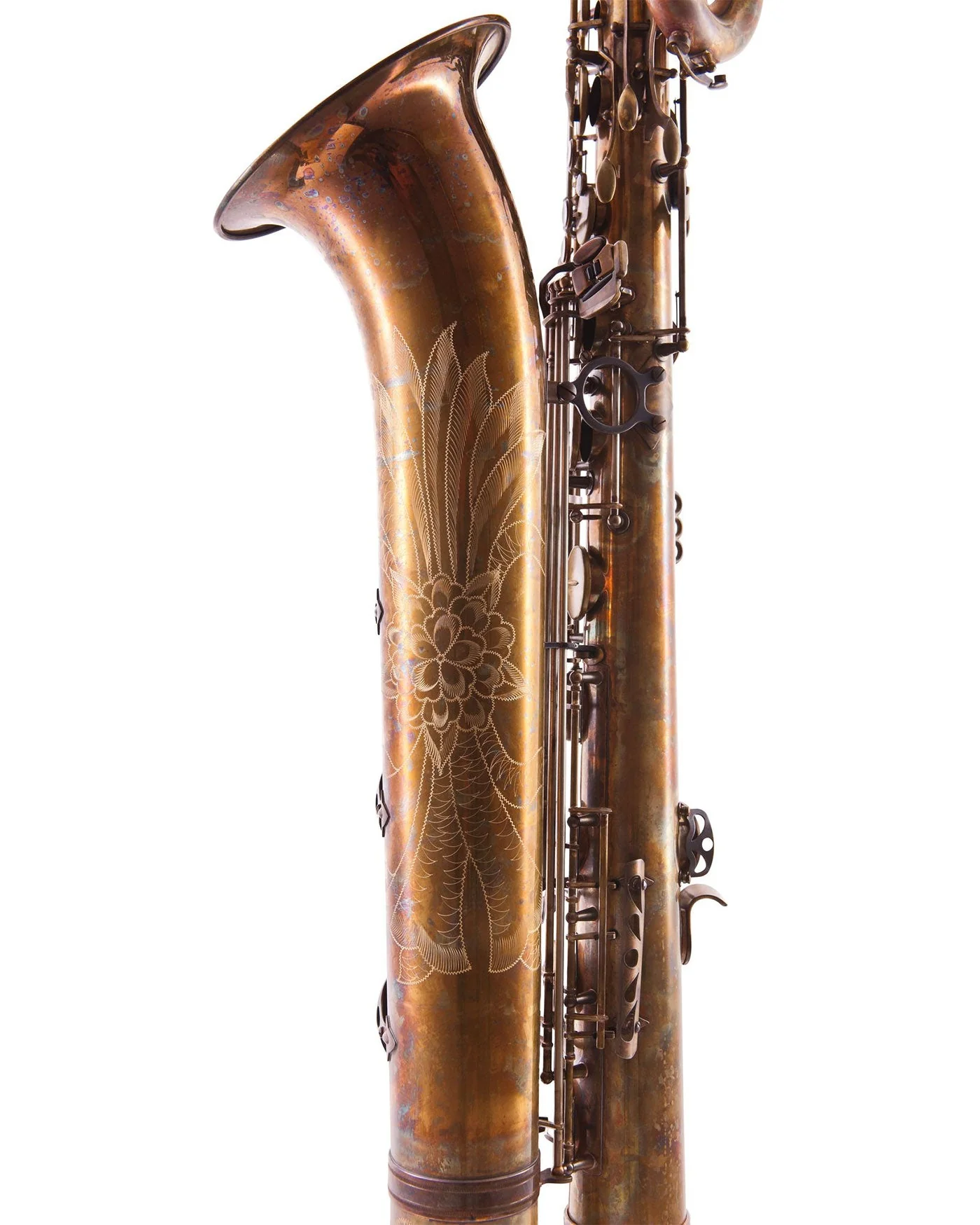 Leblanc LBS711AB Premiere Baritone Saxophone - Aged Brass - Image 2
