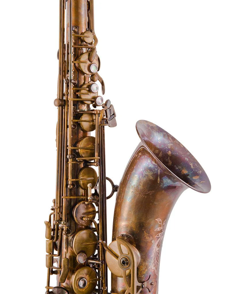 Leblanc LTS711AB Premiere Tenor Saxophone - Aged Brass - Image 4