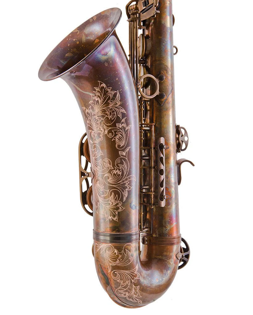 Leblanc LTS711AB Premiere Tenor Saxophone - Aged Brass - Image 5