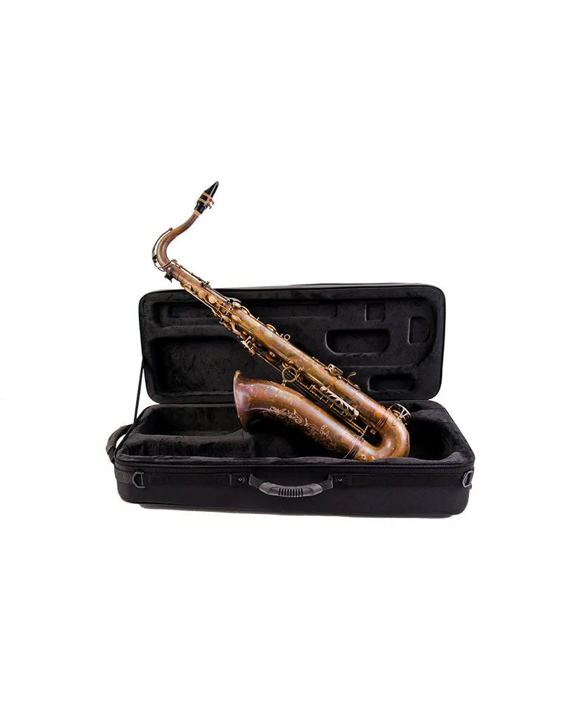 Leblanc LTS711AB Premiere Tenor Saxophone - Aged Brass - Image 7