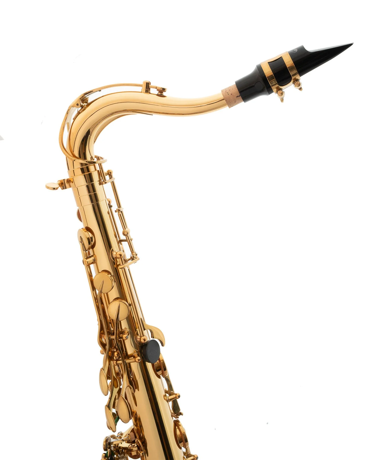 P Mauriat PMST 180 Tenor Saxophone - Gold Lacquer - Image 4
