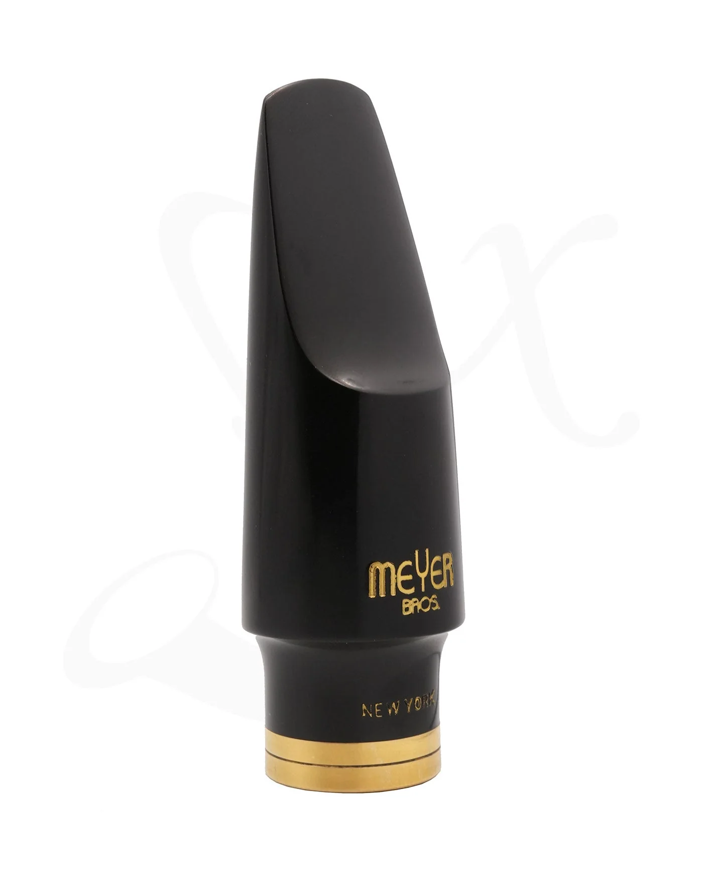 Meyer Bros Connoisseur Series New York Rubber - Alto Saxophone Mouthpiece
