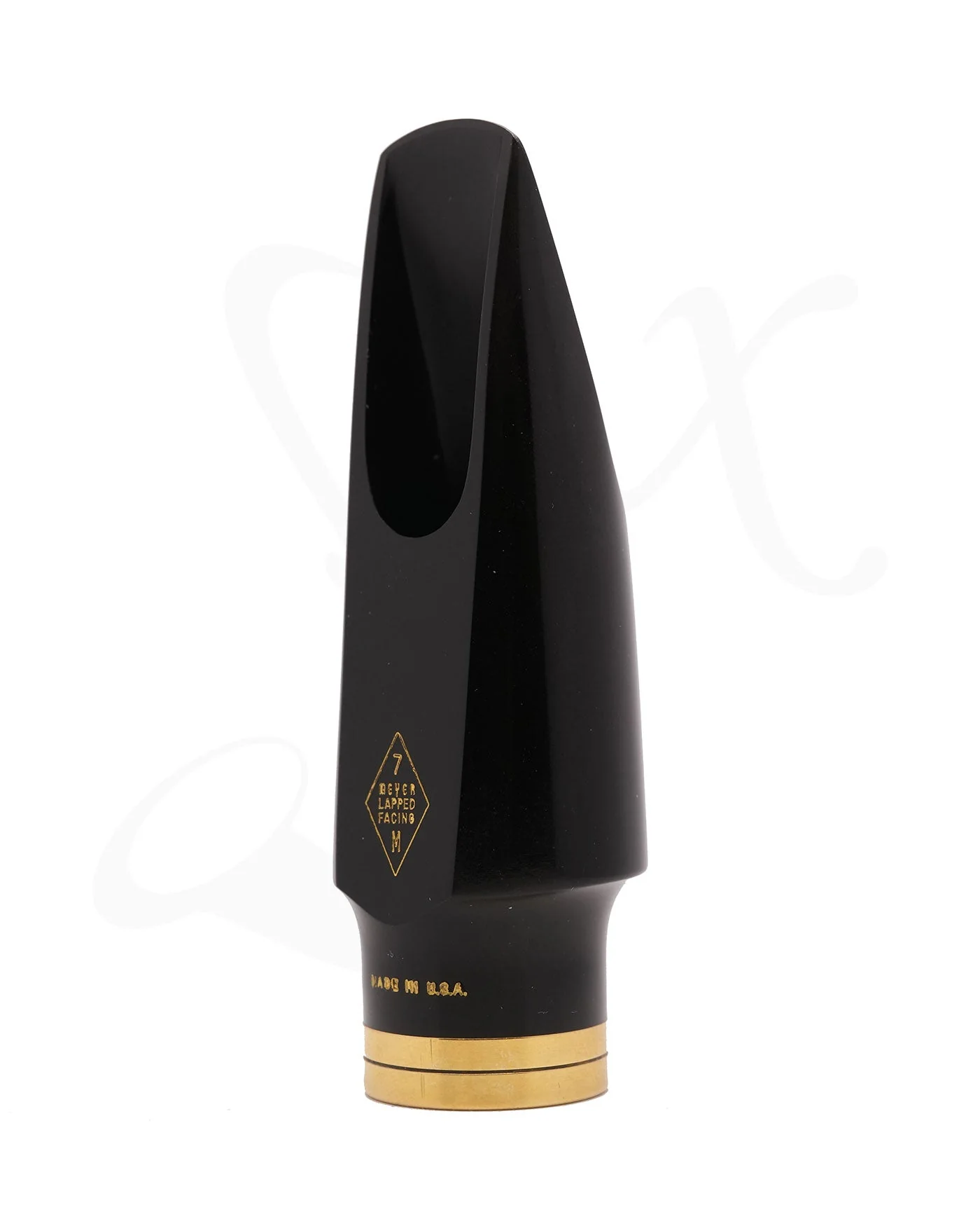Meyer Bros Connoisseur Series New York Rubber - Alto Saxophone Mouthpiece - Image 2