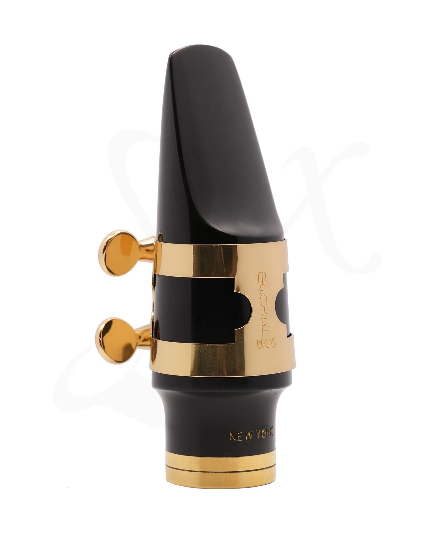 Meyer Bros Connoisseur Series New York Rubber - Alto Saxophone Mouthpiece - Image 3