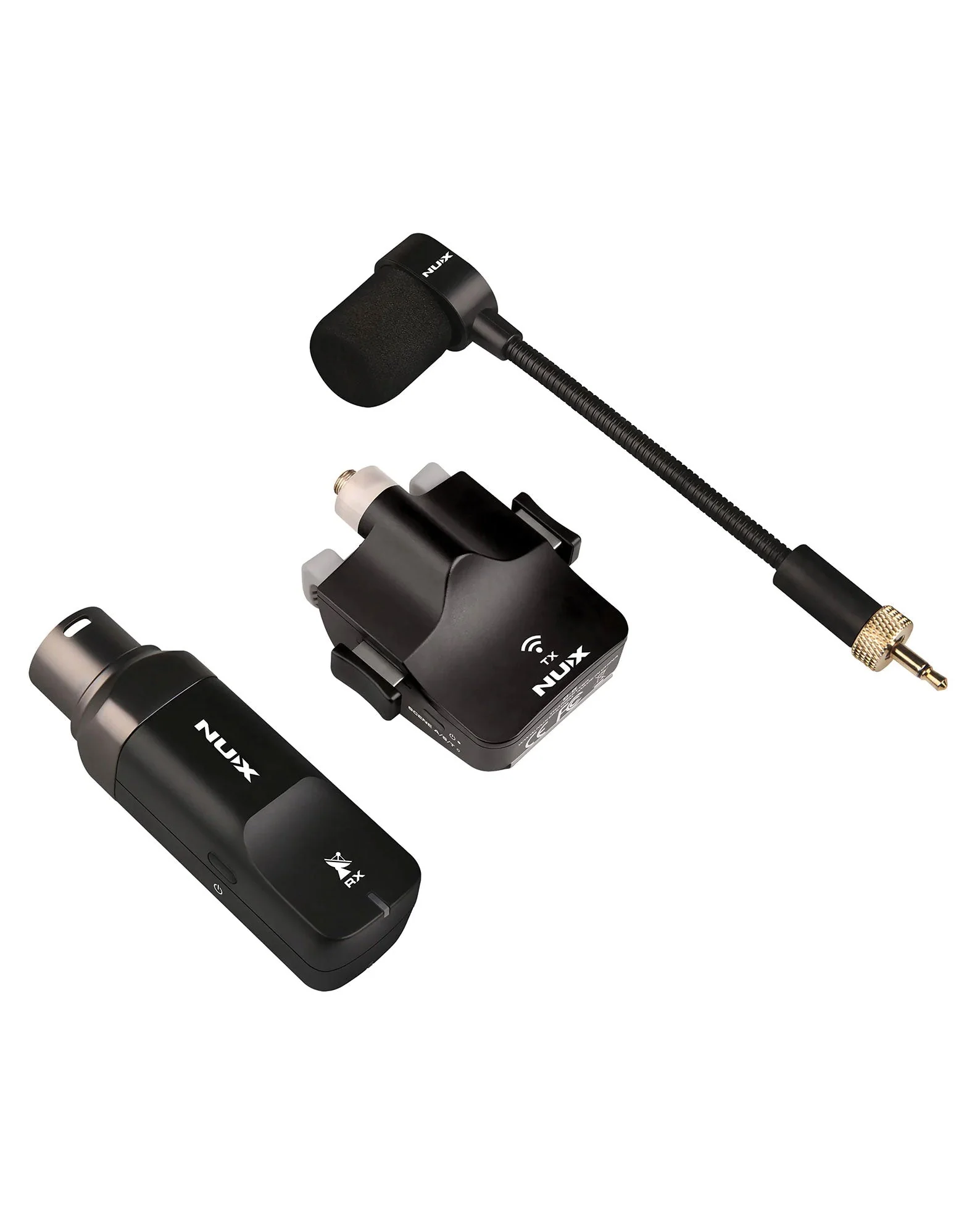 NU-X B-6 Wireless Saxophone Microphone System 2.4GHz - Image 3