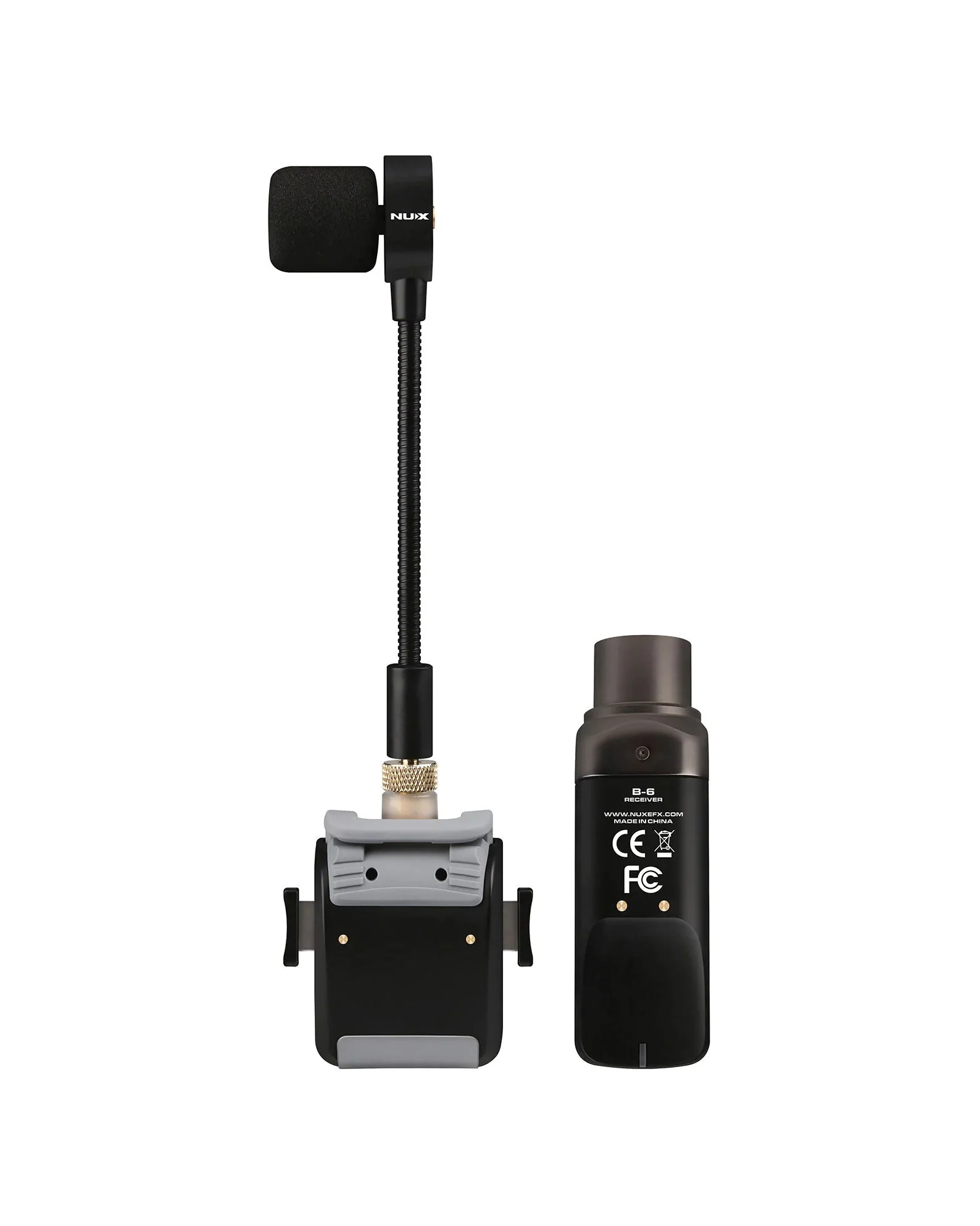 NU-X B-6 Wireless Saxophone Microphone System 2.4GHz - Image 6