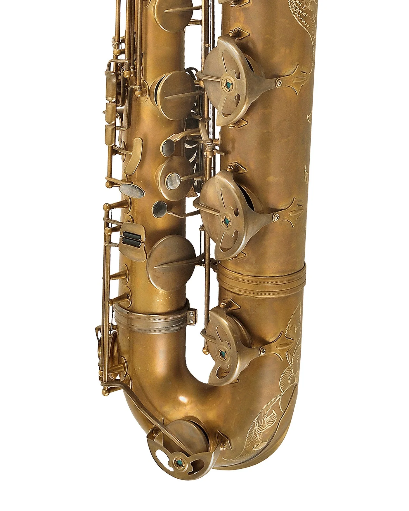 P Mauriat PMB-300 UL Low A Baritone Saxophone - Unlacquered - Image 3