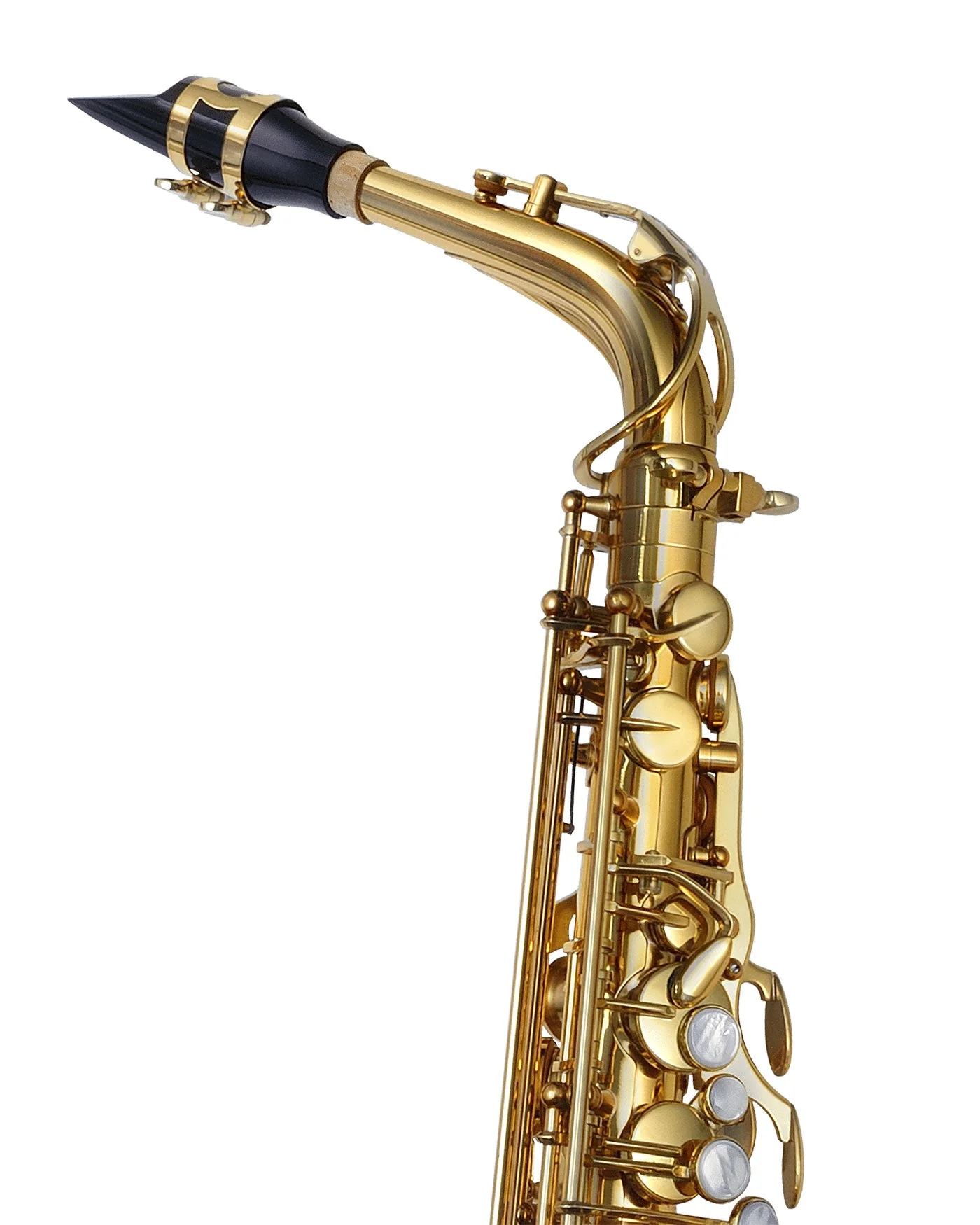 P Mauriat PMXA-67R GL Alto Saxophone - Gold Lacquer - Image 3