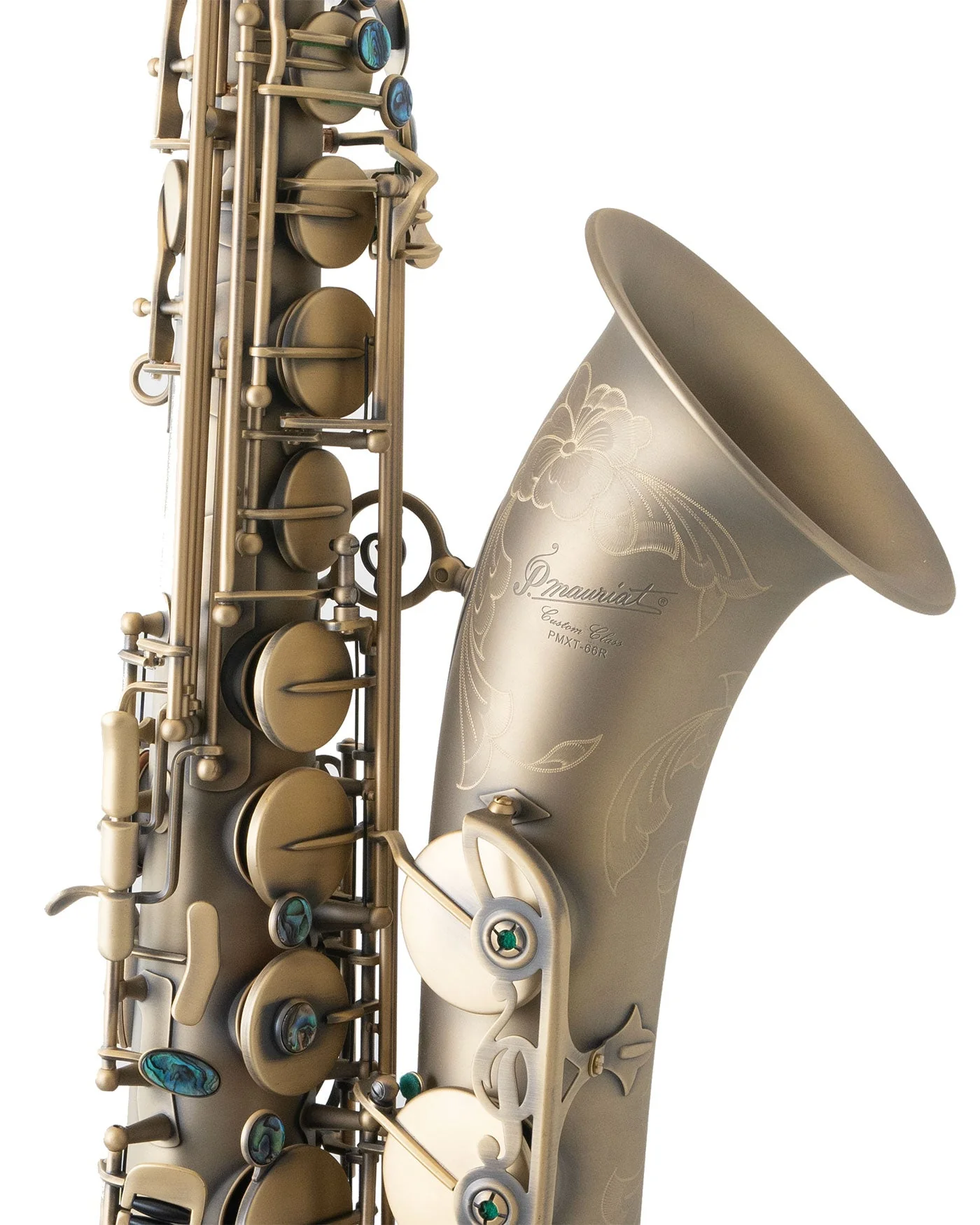P Mauriat PMXT-66R DK Tenor Saxophone - Vintage Finish - Image 7