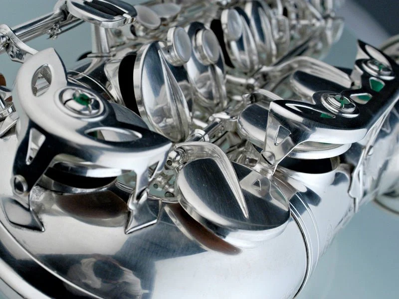 Rampone & Cazzani R1 Jazz Alto Saxophone - Solid Silver - Image 3