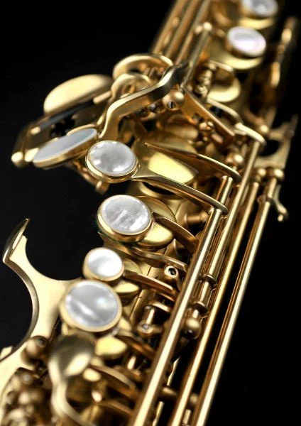 Rampone & Cazzani R1 Jazz Straight Soprano Saxophone - Brass - Image 4