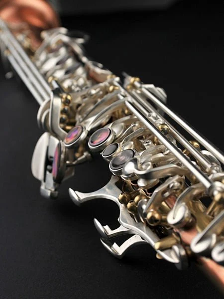 Rampone & Cazzani R1 Jazz Straight Soprano Saxophone - Copper - Image 5
