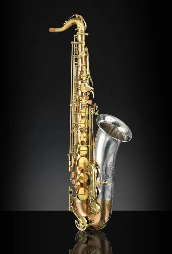 Rampone & Cazzani R1 Jazz Tenor Saxophone - Two Voices - Silver/Bronze