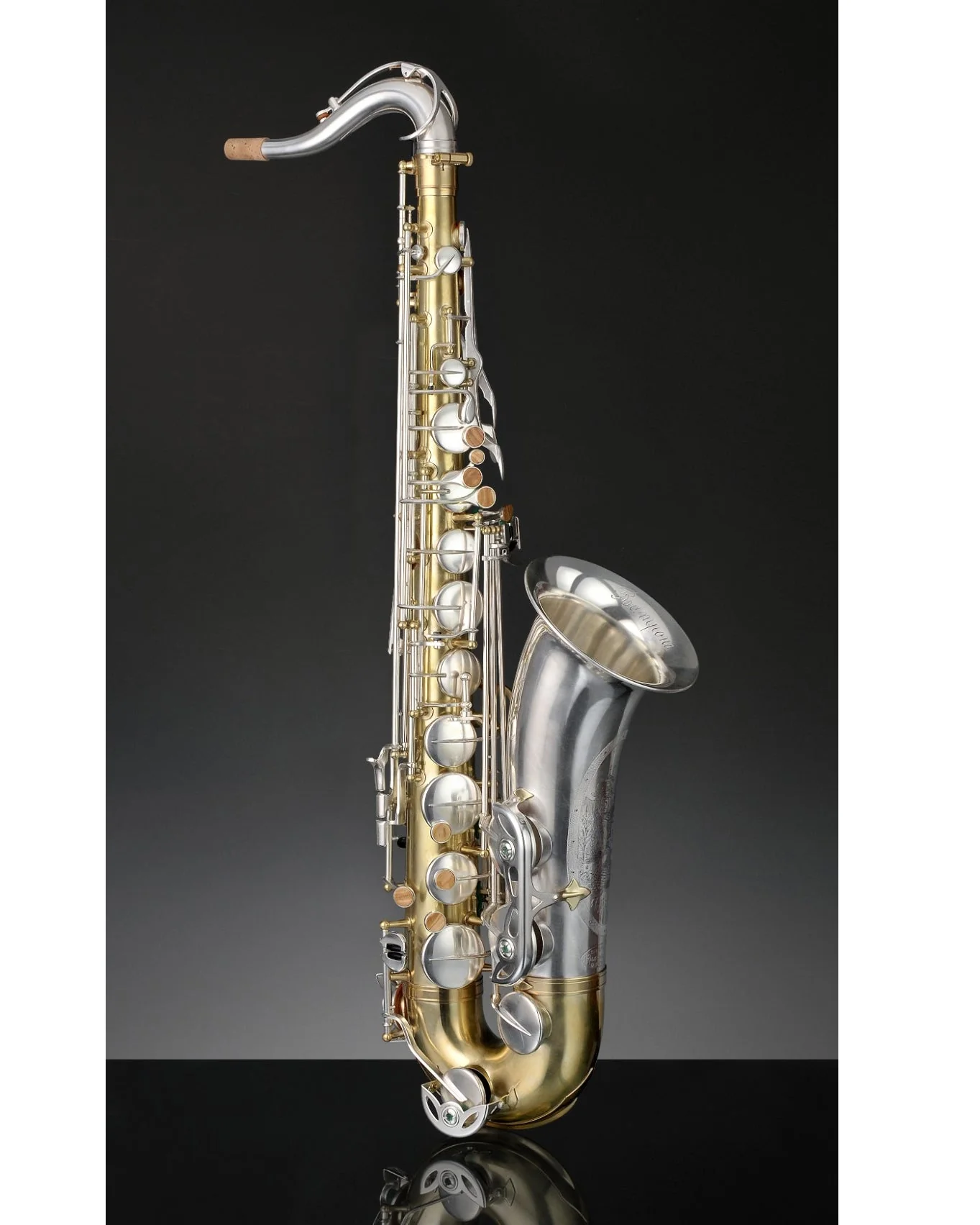 Rampone & Cazzani R1 Jazz Tenor Saxophone - Two Voices - Silver / Brass