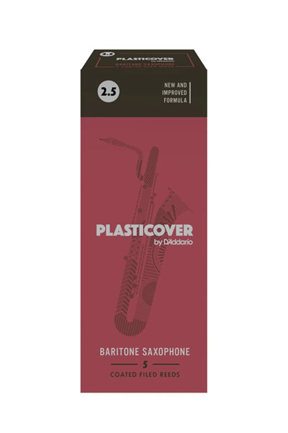 Plasticover by D'Addario - Baritone Saxophone Reeds - Box of 5