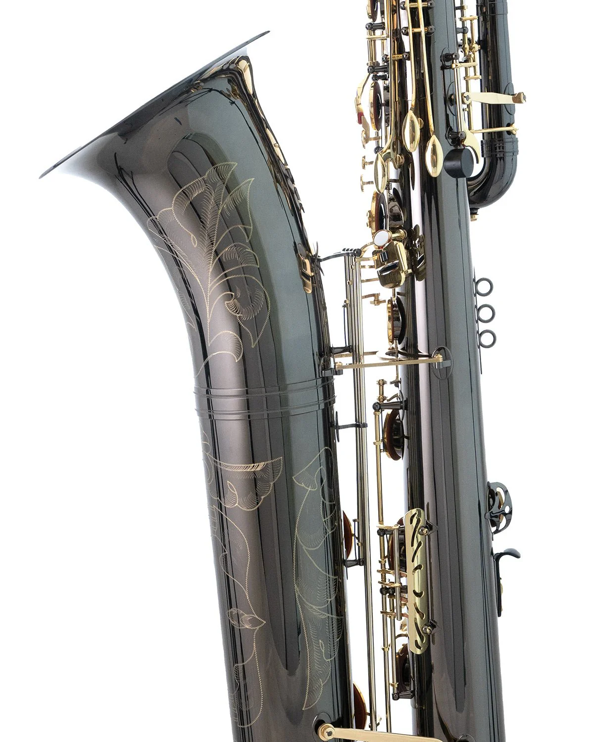 Sakkusu Bass Saxophone - Black Nickel Plated - Image 4