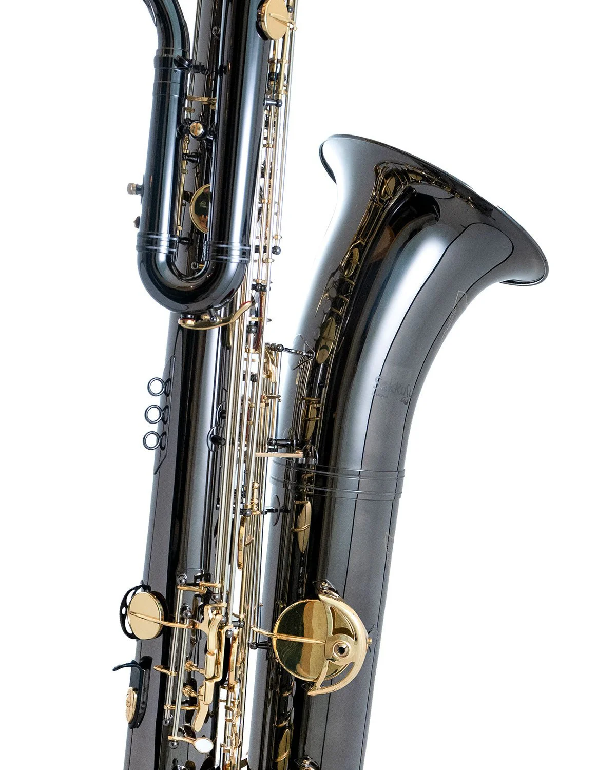 Sakkusu Bass Saxophone - Black Nickel Plated - Image 5