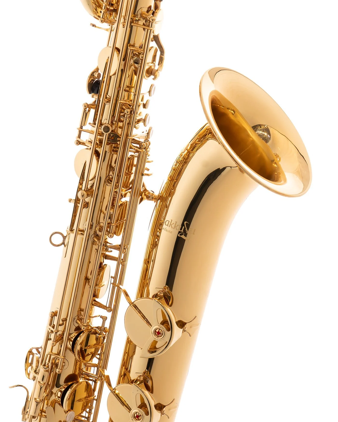 Sakkusu - Deluxe Baritone Saxophone - Gold Lacquer - Image 2