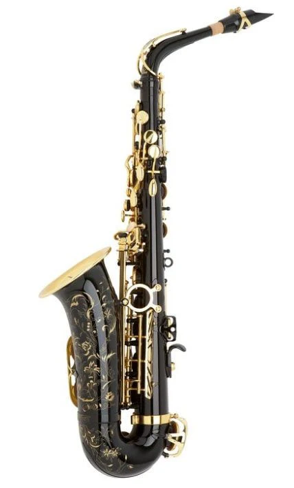 Selmer Paris SA80 Series II Alto Saxophone - Jubilee - Black lacquer - Image 2