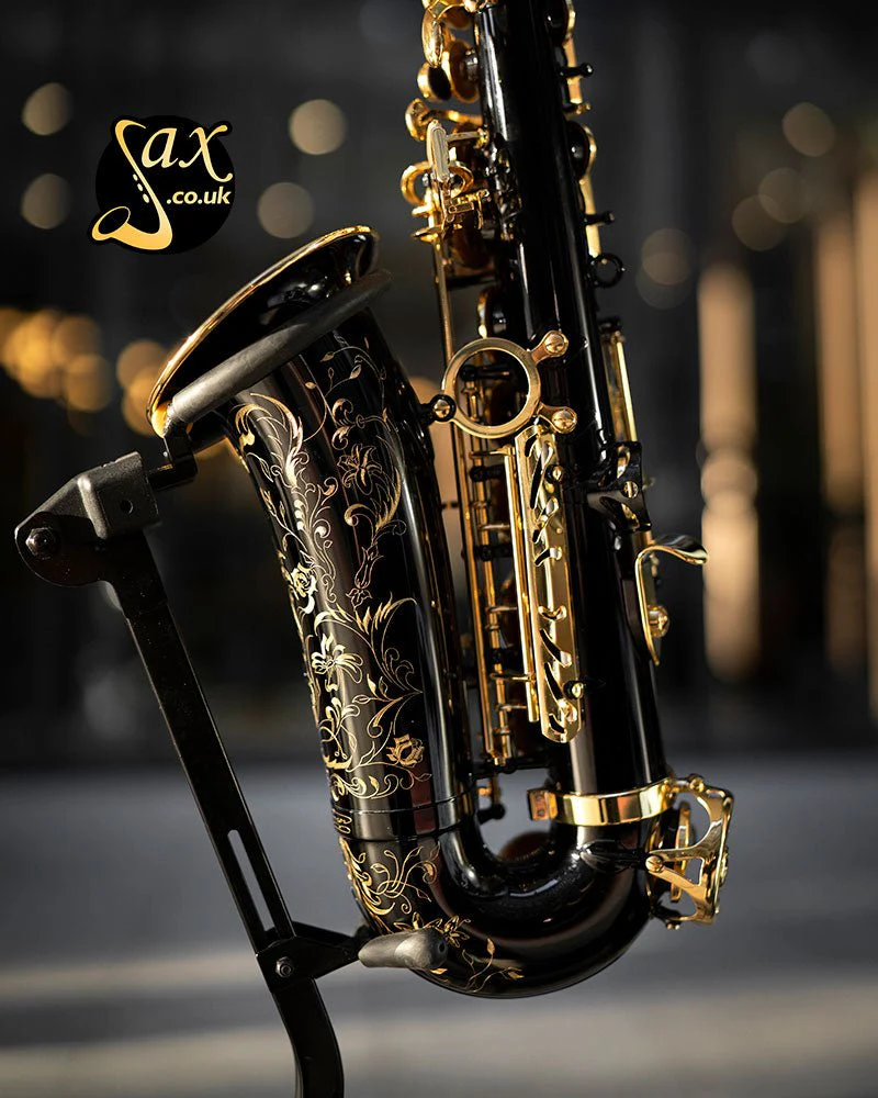 Selmer Paris SA80 Series II Alto Saxophone - Jubilee - Black lacquer - Image 3
