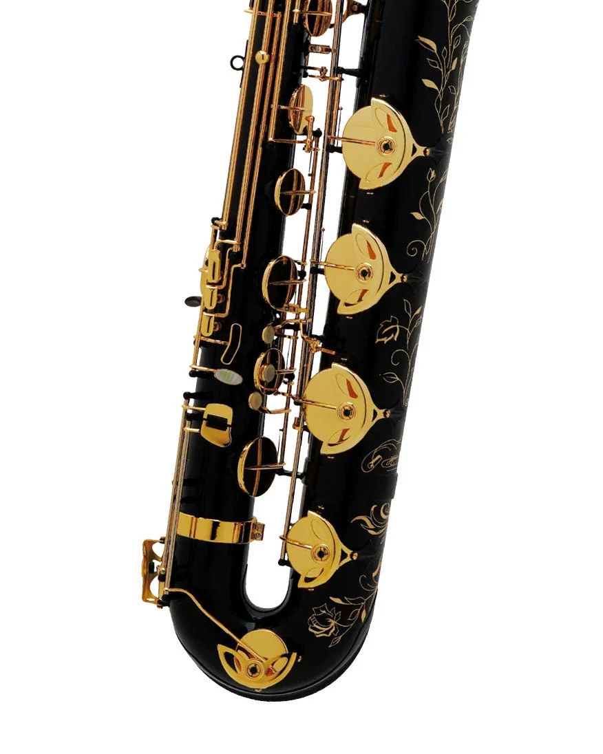 Selmer Paris SA80 Series II Baritone Saxophone - Jubilee - Black Lacquer - Image 3