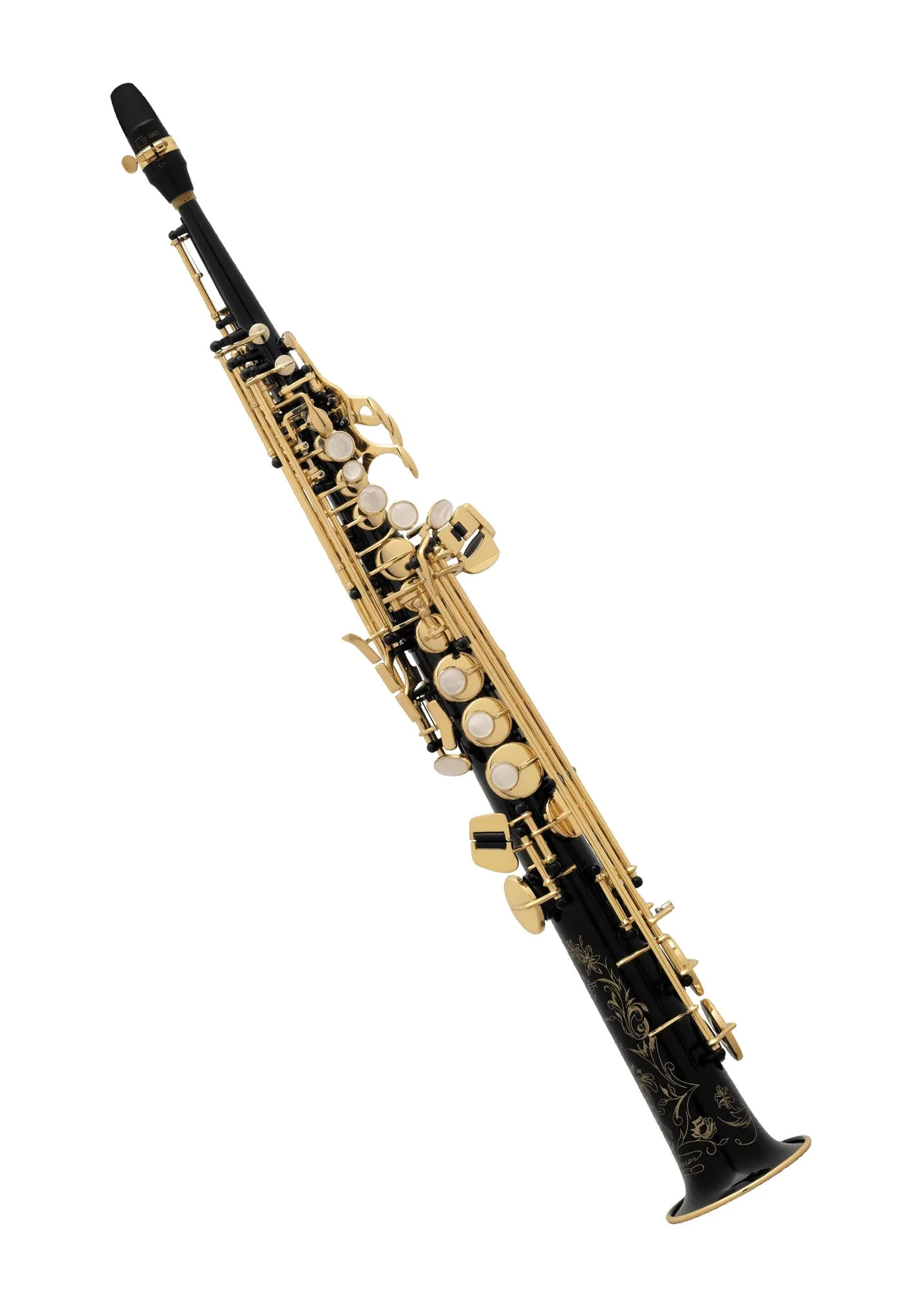 Selmer Paris SA80 Series II Soprano Saxophone - Jubilee - Black Lacquer