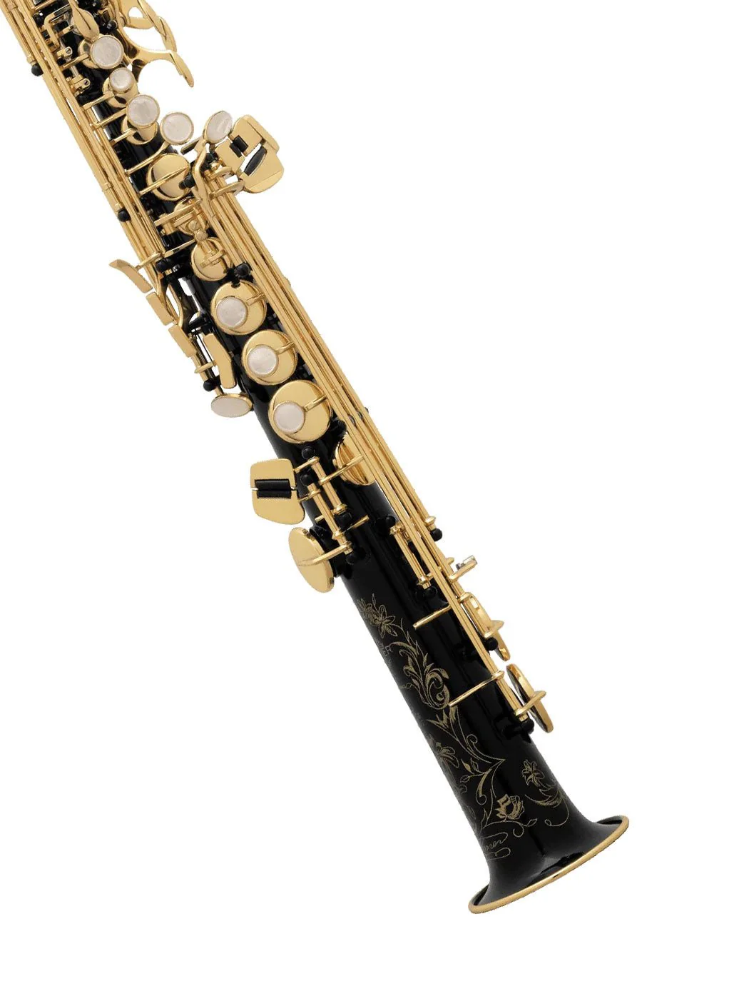 Selmer Paris SA80 Series II Soprano Saxophone - Jubilee - Black Lacquer - Image 2