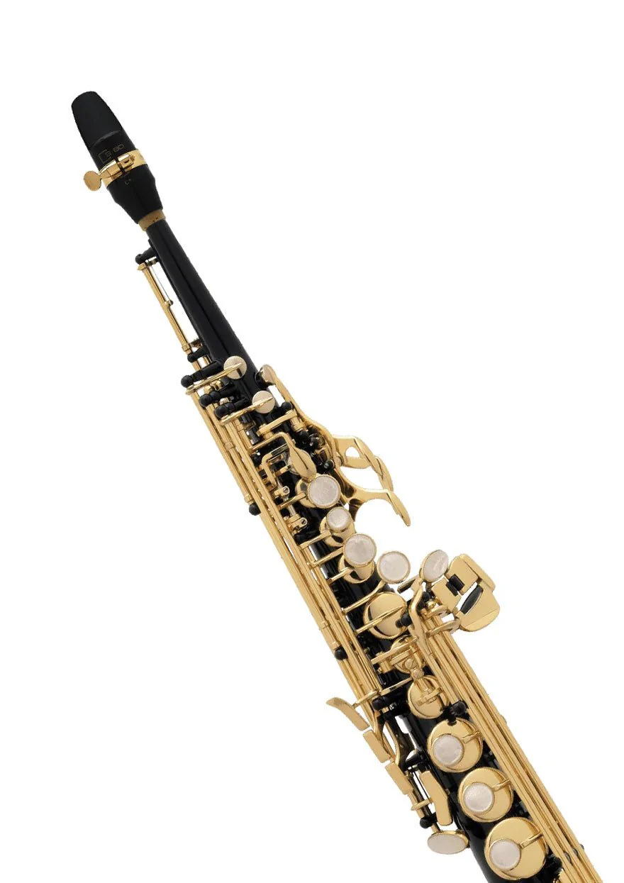 Selmer Paris SA80 Series II Soprano Saxophone - Jubilee - Black Lacquer - Image 3