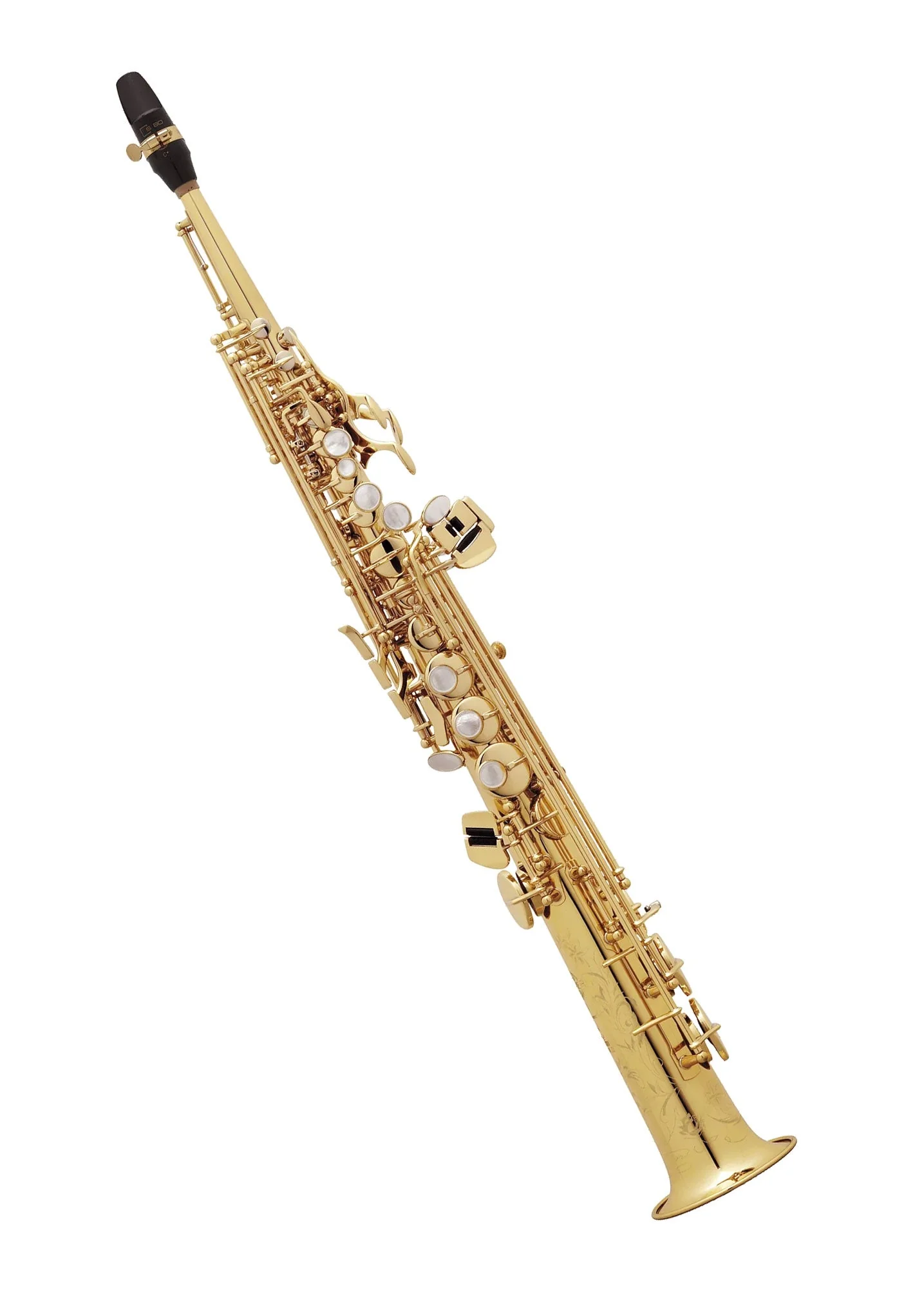 Selmer Paris SA80 Series II Soprano Saxophone - Jubilee - Gold lacquer